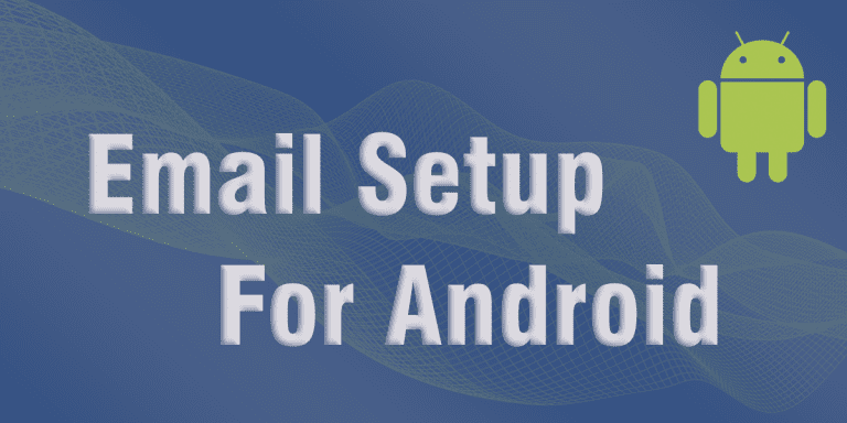 email set up android