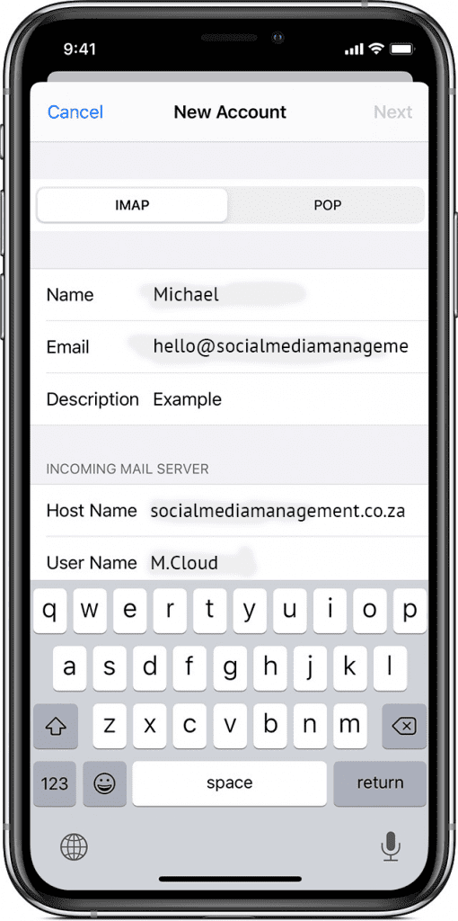 How to set up your Xploited media email on your iPhone xploited media iphone 2 iphone email setup xploited media iphone 2